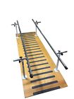 003332 Dynatronics Physical Therapy Walkway Mounted Parallel Bar Platform