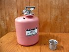 1525 Eagle Gallon Non Metallic High Density Polyethylene Disposal Safety Can