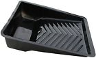 200025-75 Encore 3 Quart Black Plastic Deepwell Tray Liner 098262000753