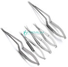 5-pcs-eye-ophthalmic-castroviejo-yasargil-scissors Premium Instruments 5 Pcs