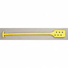 67746 Remco Polypropylene Paddle Scraper With Holes Yellow