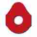 7027121 Dynamic Labs Bigred 24mm Full Eye Round 1k