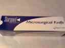 72-3035 Box Total Microsurgical Sharpoint Knifes 12 Quantity Reference