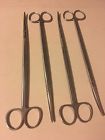 Ch2030 Lot Of Four Mueller Curved Metzenbaum Dissecting Scissors Ch