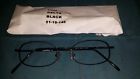 51-19-145 E38405 Safety Delta Black Spectacle Frame Eyeglasses Optometry