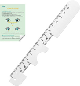 Ezyaid Premium Metal Pd Ruler Pupillary Distance Ruler With Instructions For M