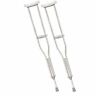 Fg104008-104008 Ea Im Drive Medical Aluminum Crutch Comfortable Underarm Pad Handgrip Gray Adult