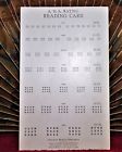 Government California Standard Reading Card