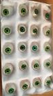 Greeneye25 Expo Cosmetic Artificial Prosthetic Blue Eyes Set Of Prosthetics