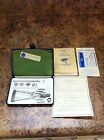 65-7525 Model Cat. Box Case Tonometer Jewel Schiotz Vtg Paperwork Sklar