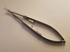 Op7314-002 Mueller Op Curved Castroviejo Eye Needle Holders With Lock Surgical