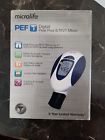 Pf-100 Microlife Peak Flow Meter For Spirometry With