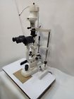 Sl-tn-80 Dexter Step Slit Lamp Haag Streit Type With Wooden Base