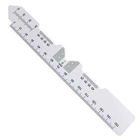 Yocimango 797427286482 Wear Resistant Pd Ruler Glasses Pupil Distance Measure Pupillary Distan