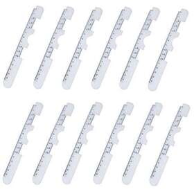 Yuanhongjian 791568558095 12 Pcs Optical Vernier Pd Ruler Pupil Distance Measuring Digital Callip
