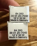 Osram 64260 12V 30W PG22 Microscope Halogen Bulb Zeiss Slit Lamp 3801-20-7040. Fixed Price $39.00.