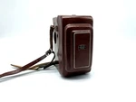 Zeiss Ikon Ikoflex Favorit Readiness Bag Leather Case 1250/16 Tlr. Fixed Price $58.38.