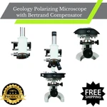 Geology Polarizing Microscope With Bertrand Compensator. Fixed Price $499.00.
