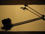 Volk Steady Mount To Hold Viewing Lenses On Slit Lamp. Fixed Price $165.00.