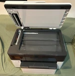Hp Officejet Pro 7740 Wide Format All-in-one Printer White Great Condition. Fixed Price $200.00.