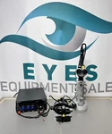 Ellex 30XL Slit Lamp Microscope W/ Solitaire Laserex & Bio Aperture. Fixed Price $4500.00.