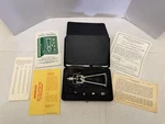 Vintage 1950'S Ophthalmologist Sklar's Jewel Model Schiotz Tonometer With Box. Fixed Price $185.00.