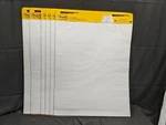 Post-it Self-stick Easel Pads 25IN X 30IN White 30-SHEET /carton Lot Of 6. Fixed Price $84.15.