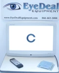 Potec Plc 8000 23" Monitor Ophthalmic Lcd Visual Acuity Vision Chart. Fixed Price $750.00.