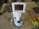 Used Nidek Lensometer LM-1200, Damaged, Inoperable, For Parts Only. Fixed Price $499.00.