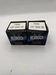 Lot Of New In Box Eiko 12V 35W 38 Projector Halogen Lamp Bulbs. Fixed Price $16.20.