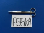 E5569 Symmetry 03-5017 Mayo Straight Beveled Blade Scissors 6.75" Overall Length. Fixed Price $40.00.