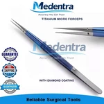 Titanium Micro Forceps Straight, 2.0MM Diamond Tip 24.0CM Surgical Instruments. Fixed Price $85.00.