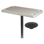 Detmar Removable Rectangular Table Kit With 26" Leg And Flush-mount Receptacle. Fixed Price $95.00.