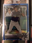 2021 Bowman 1ST First Edition #BFE-100 Terrin Vavra Blue Sp #/150 Rockies. Fixed Price $10.00.
