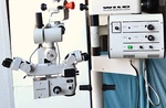 Leica Wild M691 MEL48 Surgical Microscope With Dual Binoculars & 200MM Objective. Fixed Price $5999.99.