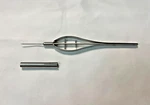 Katena K4-5550 Ophthalmic Lens Loop Amputator W/ Guard 6" Length. Fixed Price $115.00.