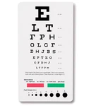 Prestige Medical Snellen Pocket Eye Chart #3909 - 18.5CM X 10CM. Fixed Price $20.99.