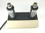Welch Allyn 3.5V 71110 Universal Desk Battery Charger W/ Two 71670 Handles. Fixed Price $255.00.