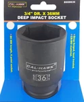 3/4" Dr. X 36MM Deep Impact Socket Point Skt Chrome Molybdenum Cr-mo Material. Fixed Price $17.99.