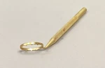 Storz E-9016 Ophthalmic Fixation Ring With Atraumatic Teeth Gold Plated. Fixed Price $20.00.