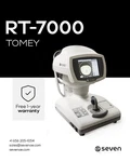 Tomey RT-7000 Auto Refractor Keratometer Topographer. Fixed Price $10998.00.