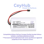 Li-ion Battery Pack For B'braun Perfusor Compact Plus Syringe Pump 2600MAH 7.4V. Fixed Price $44.00.