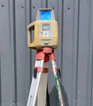 Topcon RL-100 1S Rotary Laser Kit/ LS-80L Receiver, Tripod & Case Works. Fixed Price $600.00.