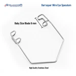 Barraquer Wire Speculum 8MM Baby Eyelid Retractor Ophthalmic Instrument. Fixed Price $7.86.