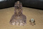 Antique Adams & Company Moon And Stars Lamp Base Only Sun Purpled. Fixed Price $45.00.