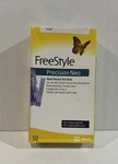 10 Pack Freestyle Precision Neo Blood Glucose Test Strips Ct Exp 9/25 U50A. Fixed Price $110.00.