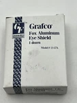 Grafco Fox Aluminum Eye Model 13-1276 Shields *new*. Fixed Price $20.00.