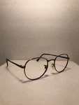 Euc Randolph Engineering RE251 Eyeglasses Frame Only Gunmetal 50/19 145MM Italy. Fixed Price $42.00.