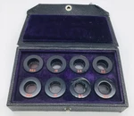 Bausch & Lomb Phoropter Auxiliary Lens Set Vintage (2). Fixed Price $150.00.