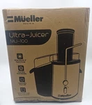 Mueller MU-100 Wide Mouth Feed Chute Ultra Juicer Extractor, Open Box. Fixed Price $30.95.